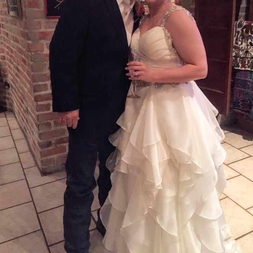 Beautiful wedding dress